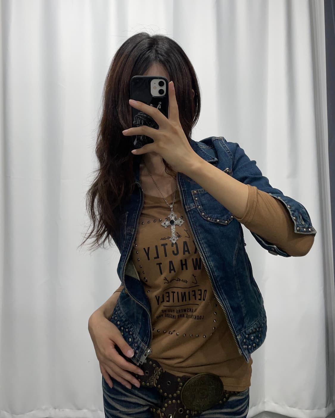 🎸Hysteric Glamour 스터드 데님 자켓🎸 상품이미지2