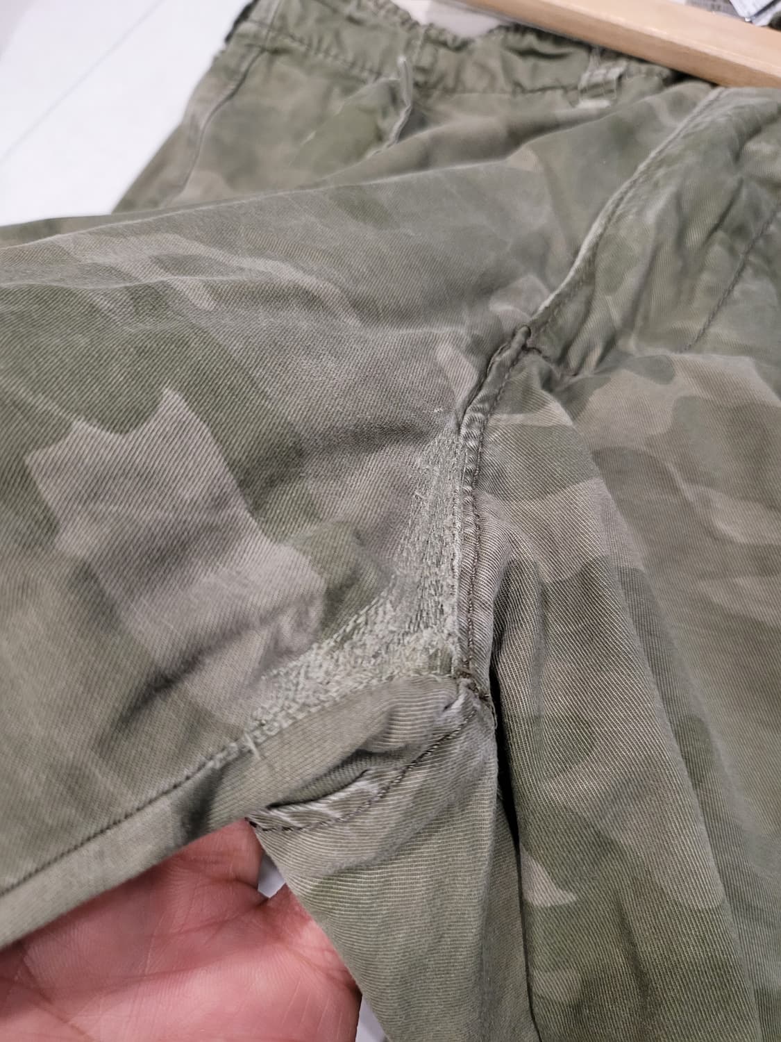 하와이에서 온 빈티지 감성 🌴 아베크롬비 카모 카고 팬츠 (W31) 상품이미지7