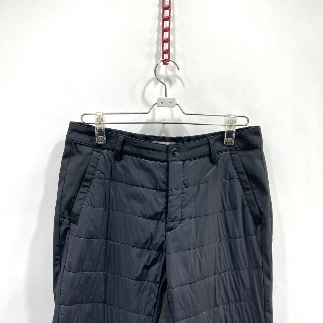 PGA 남성 골프 기모 패딩바지 블랙 32 상품이미지2