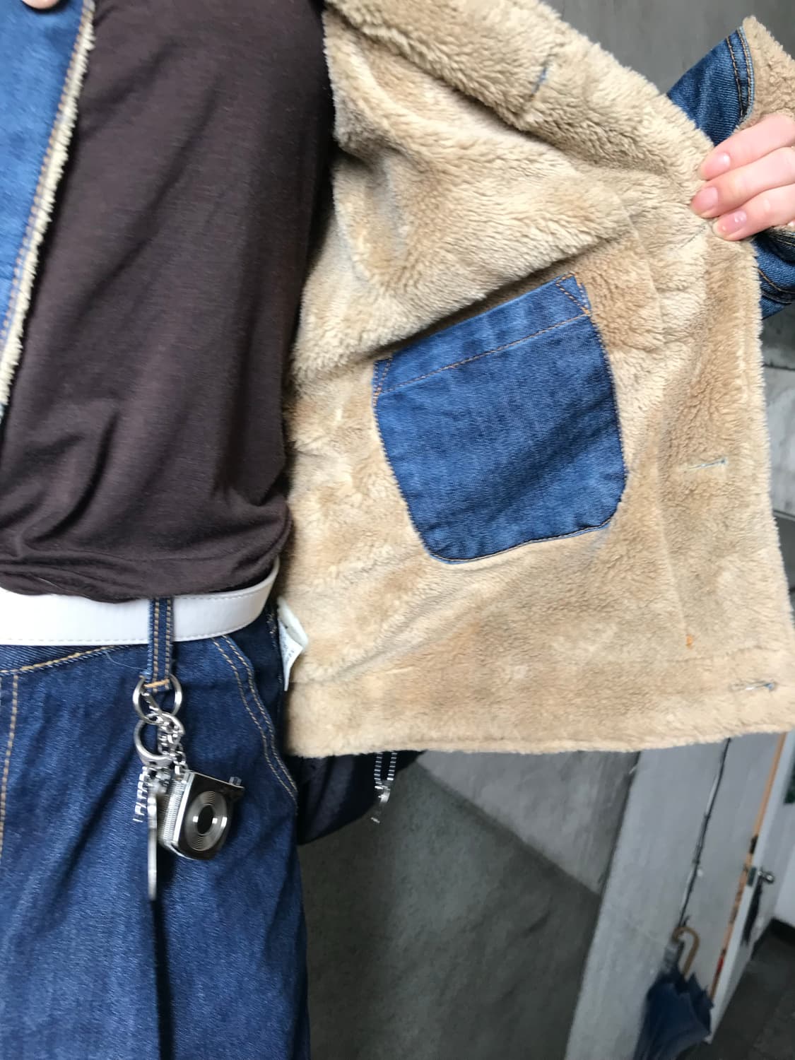 보아 안감 데님자켓  상품이미지8