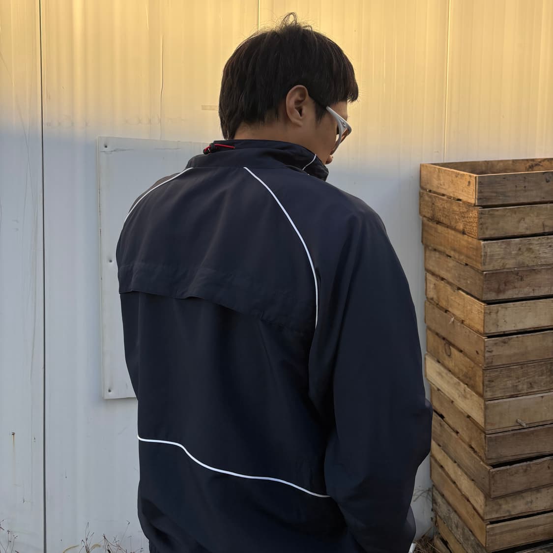 타미 힐피거 빈티지 배색 하프 집업 아노락  상품이미지10