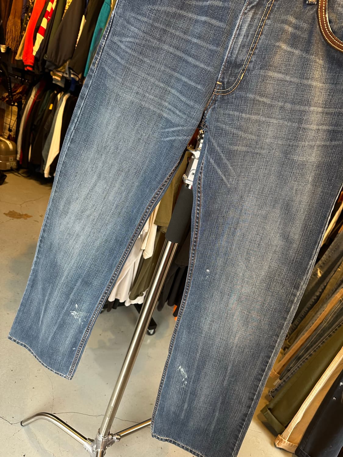 리바이스 실버탭 부츠컷 데님 팬츠 33x34 상품이미지4