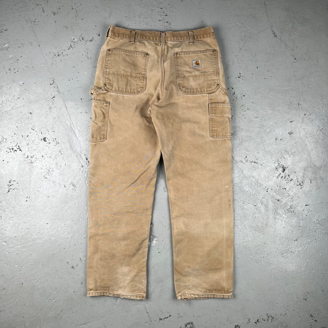칼하트 브라운 더블니 카펜터 팬츠 B01BRN 상품이미지4
