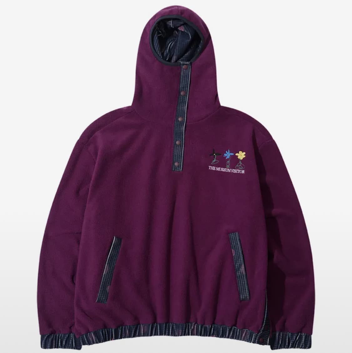   아노락 재킷 (더뮤지엄비지터) UNBALANCED FLEECE ANO 상품이미지1