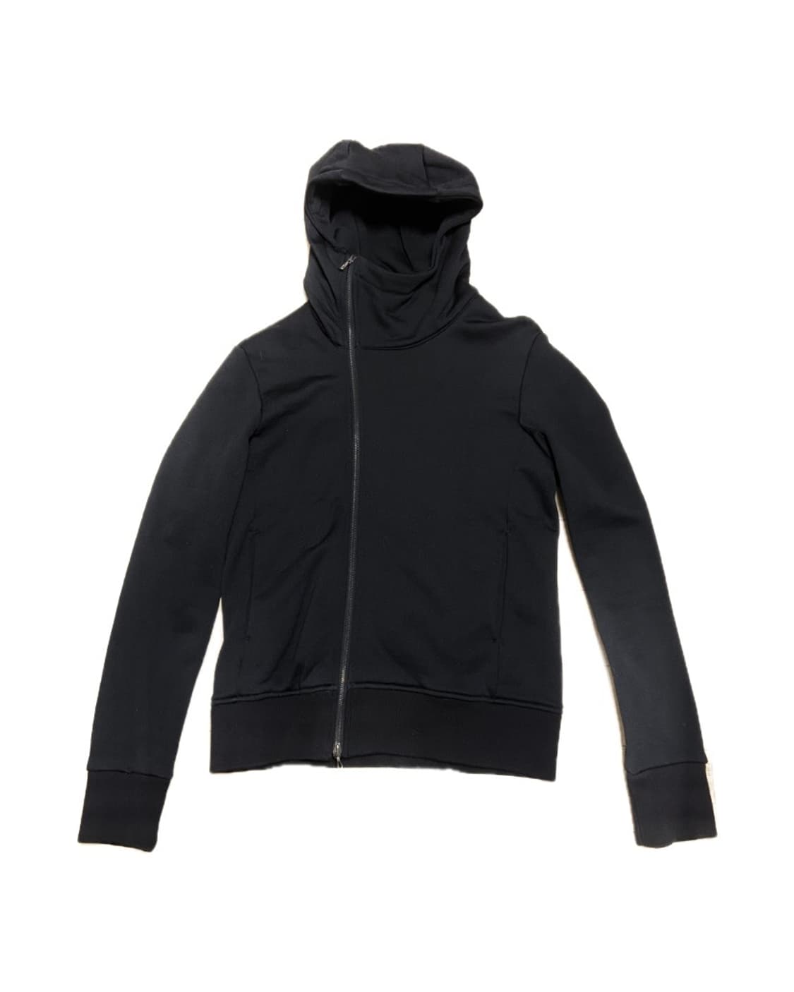 어태치먼트 비대칭 하이넥 후드집업 상품이미지4