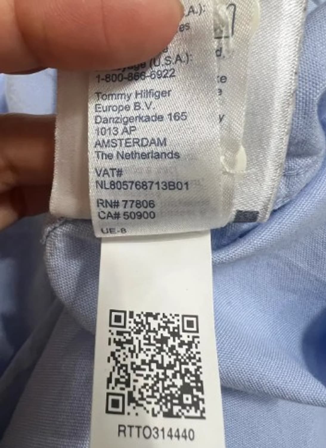 타미힐피거 남성 스카이블루셔츠 M사이즈 상품이미지7