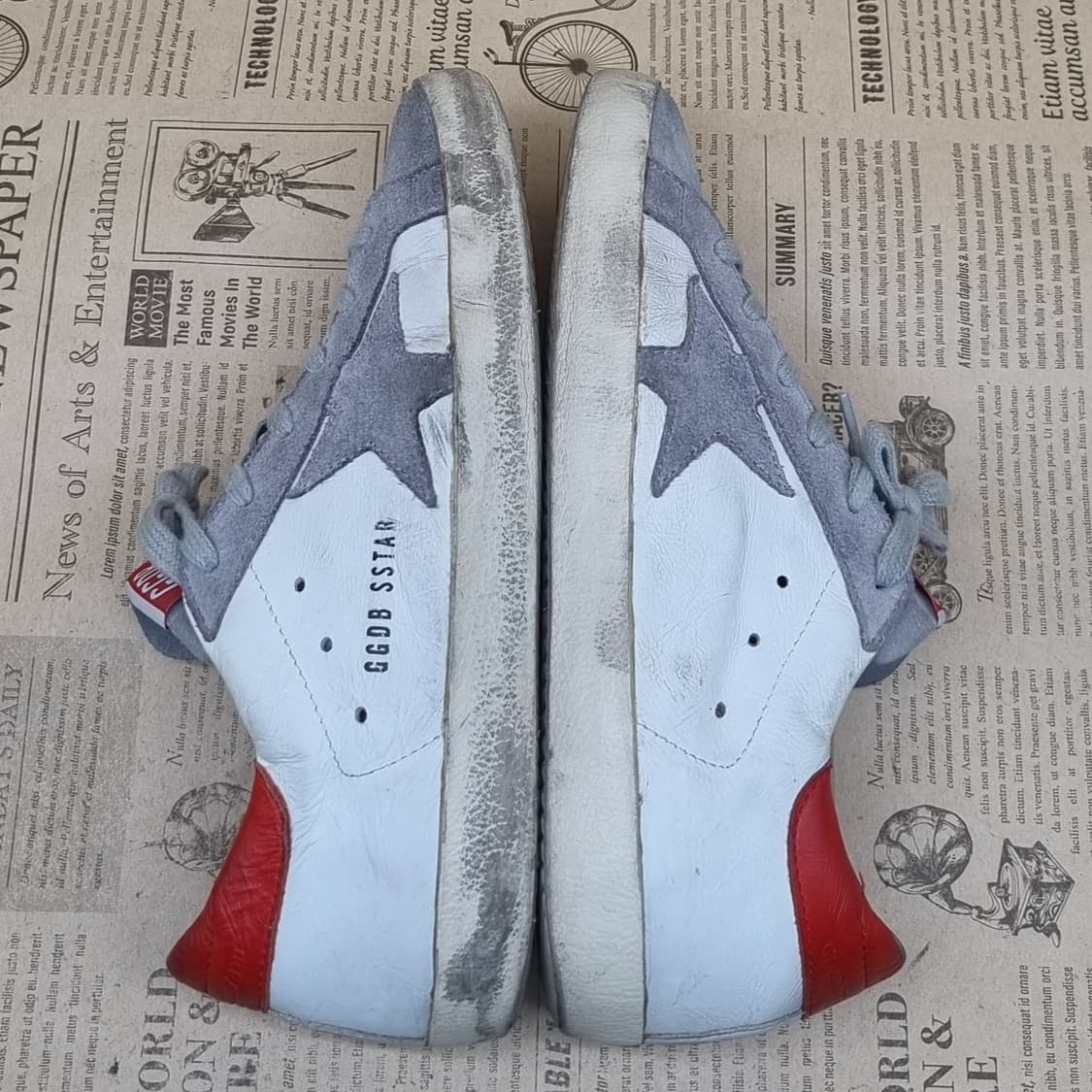 골든구스 슈퍼스타 레드탭 여성스니커즈240 상품이미지5