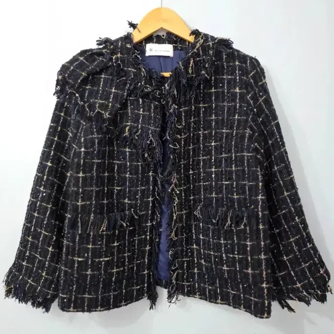 미샤 트위드 숏 자켓 ~44반 상품이미지2