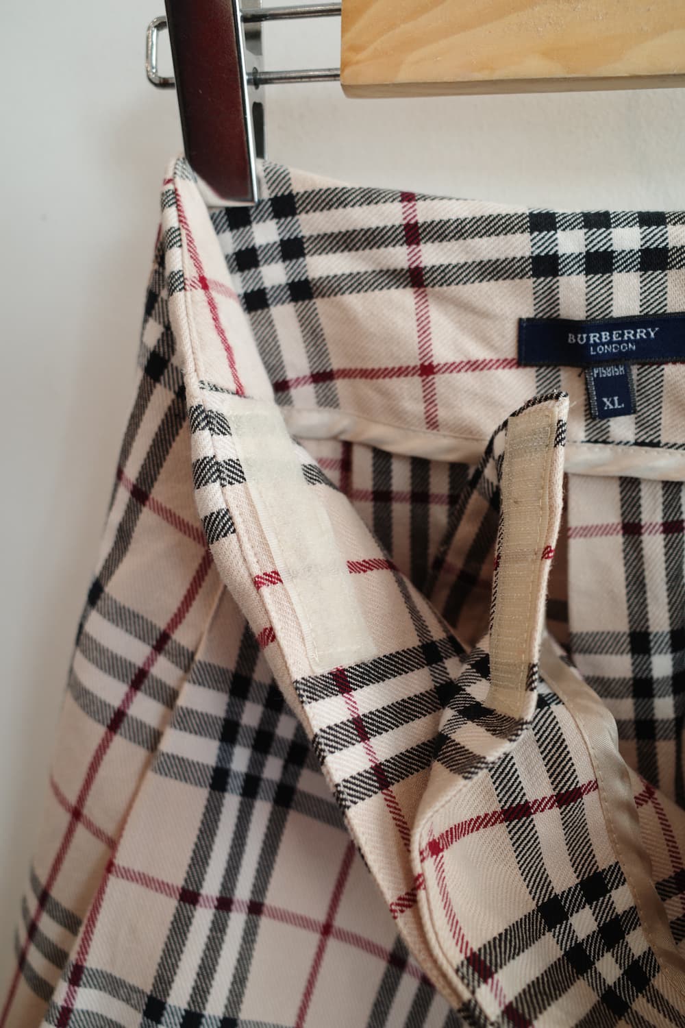 Burberry 버버리 노바체크 코튼 랩 스커트 (31인치) 상품이미지6