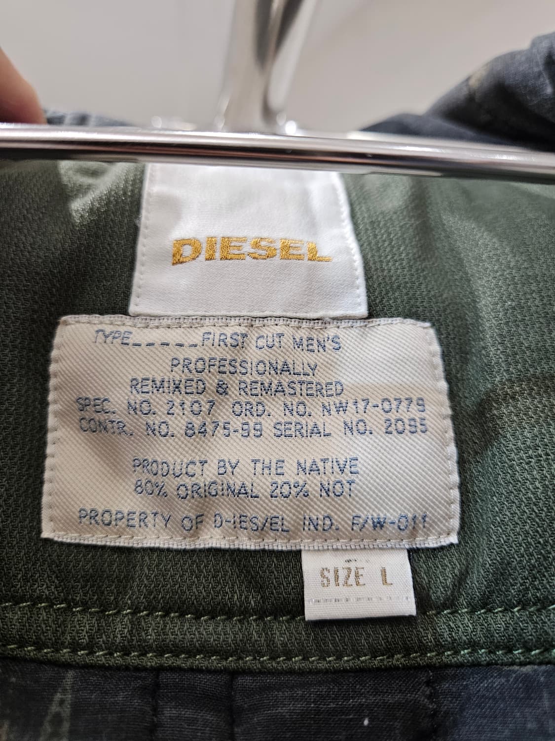 디젤 M51 피쉬테일 야상 자켓 상품이미지3