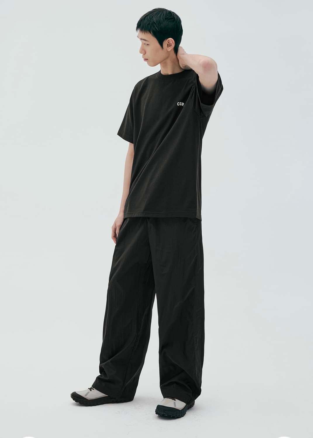 코드그라피 쿨 나일론 팬츠 블랙 L 상품이미지7