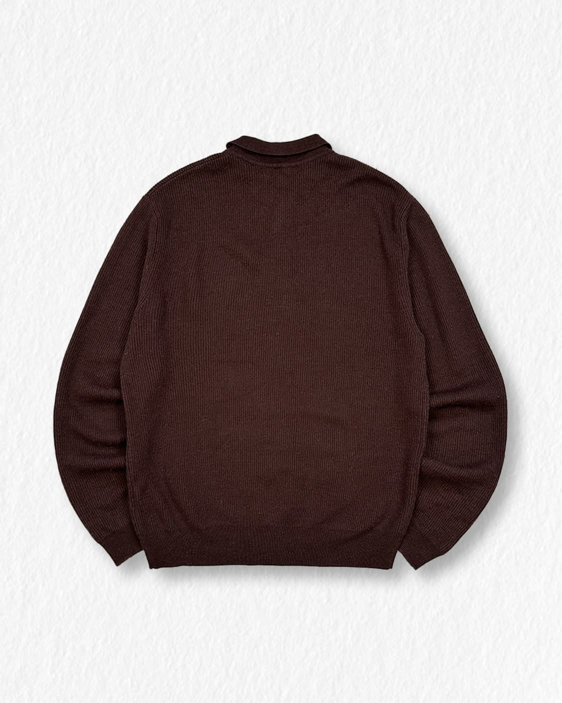 에잇세컨즈 카라 니트 브라운 상품이미지2