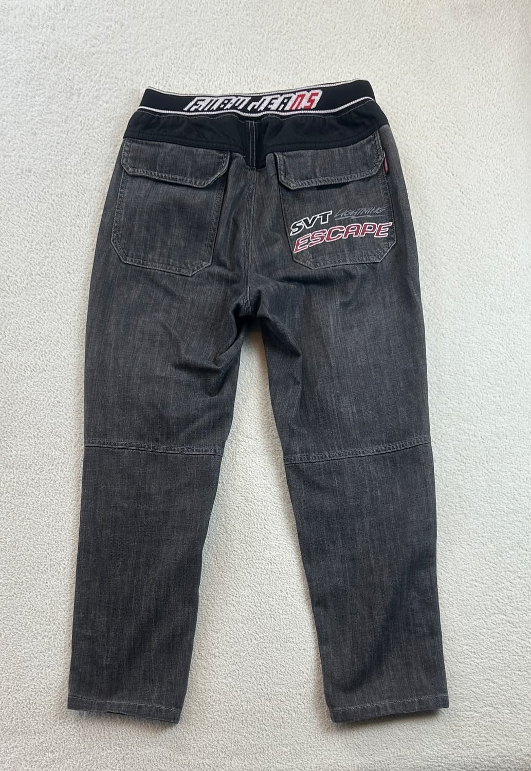 푸부 fubu 프린팅 데님팬츠 상품이미지2