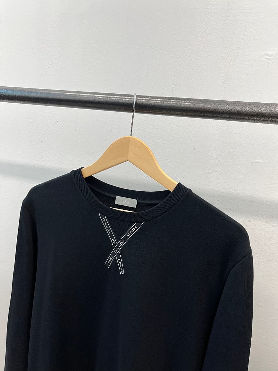 95-100) 디올옴므 아뜰리에 레터링 맨투맨  상품이미지4