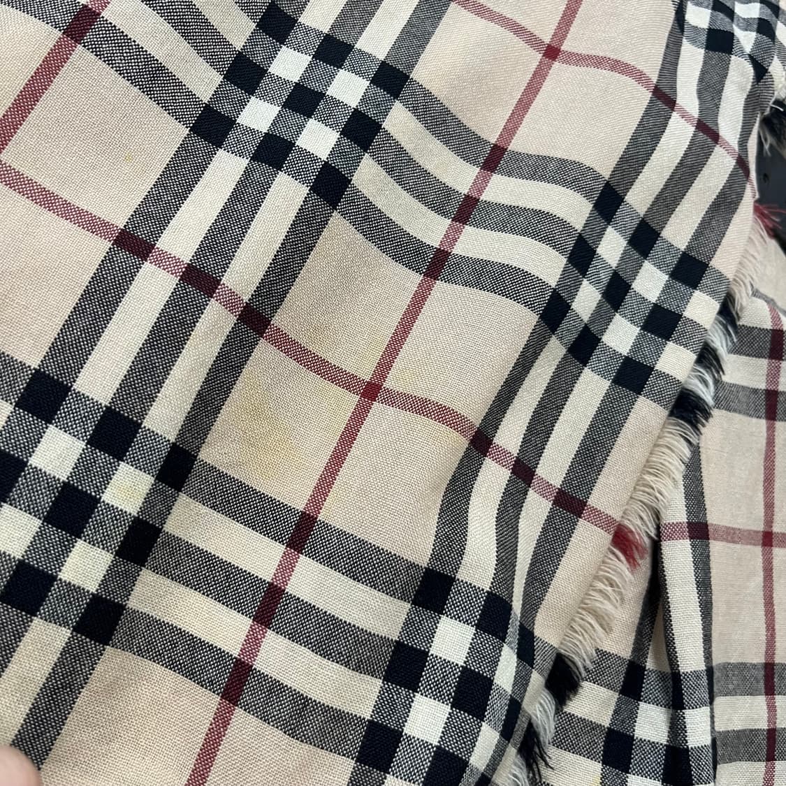 버버리 체크 랩 스커트 uk8 상품이미지8