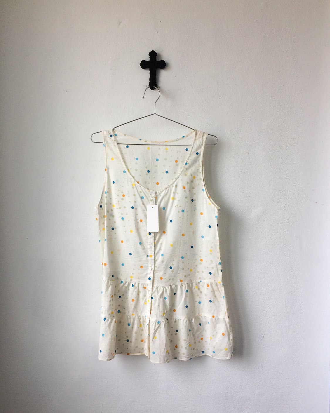 Dot pattern sleeveless 상품이미지2