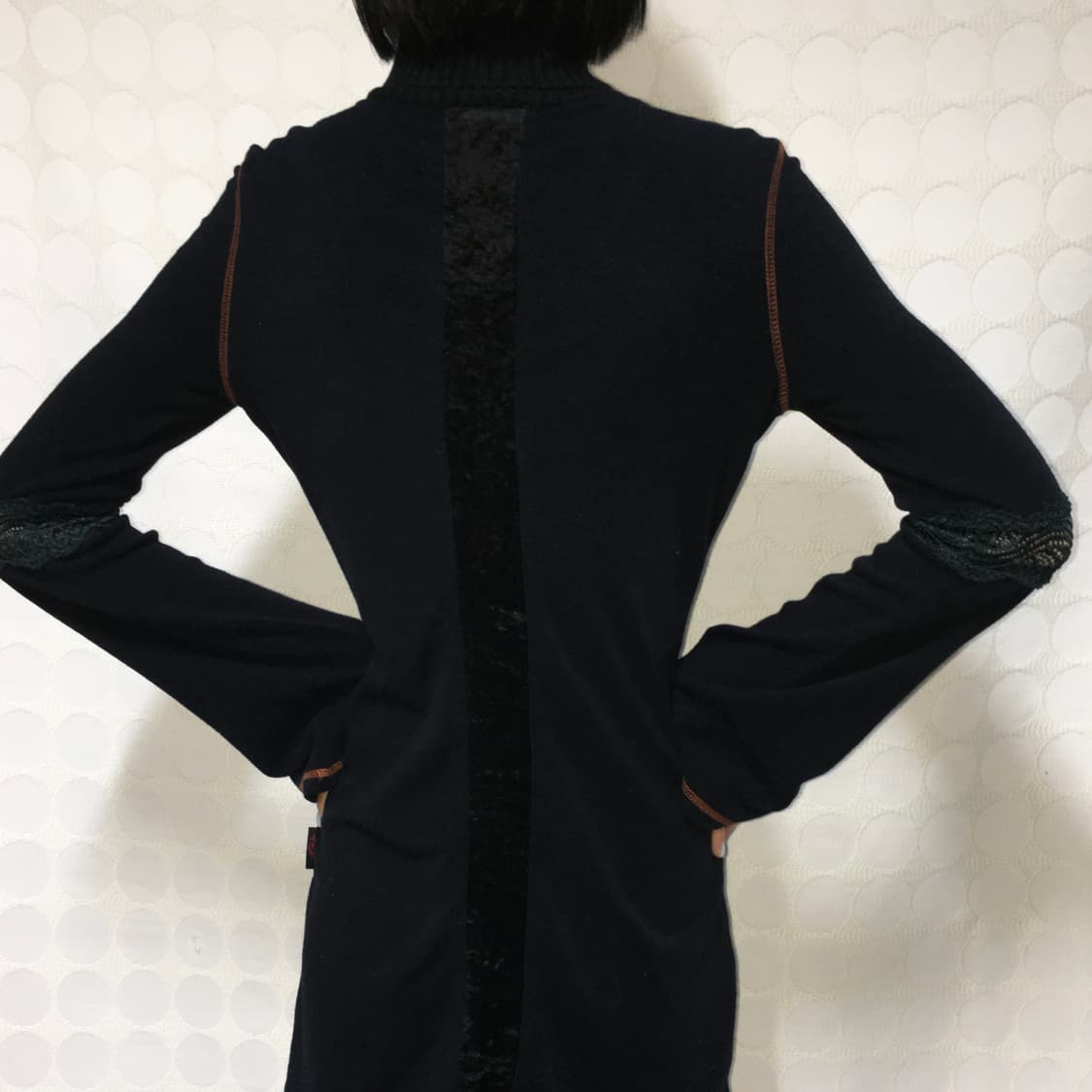 오즈온 하이넥 원피스 상품이미지3