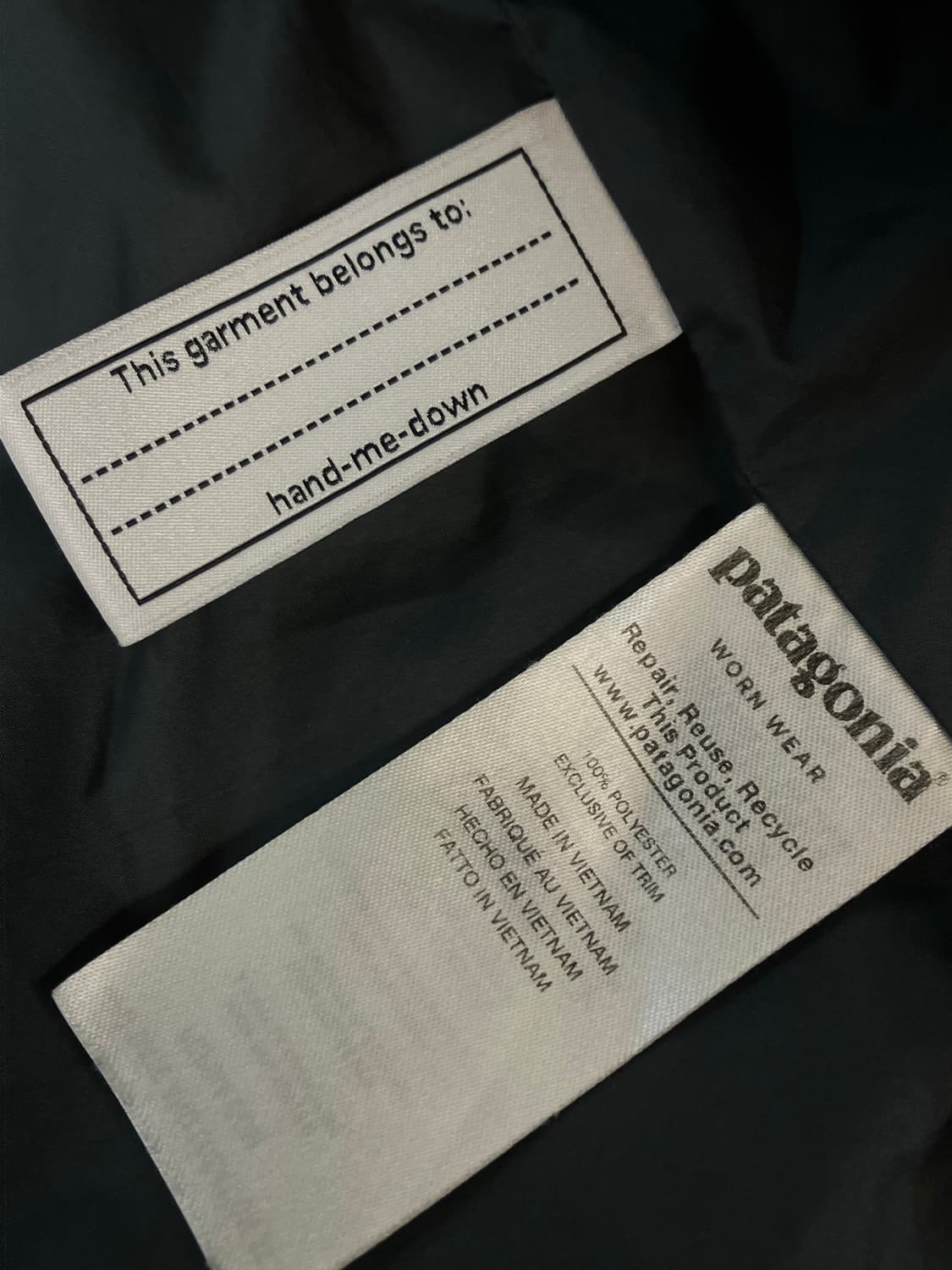 파타고니아 플리스 베이지 L  #csz2009 표 상품이미지5