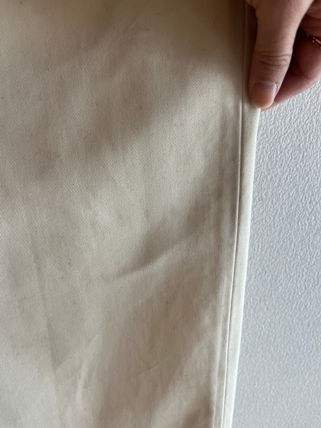 (한번 착용) 스튜디오 니콜슨 Meavy 아이보리 팬츠 상품이미지7