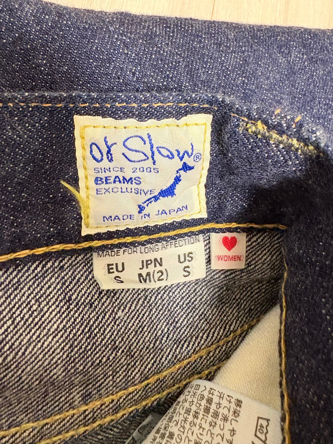 오어슬로우x빔즈보이 먼로데님팬츠 701ZBB 상품이미지4