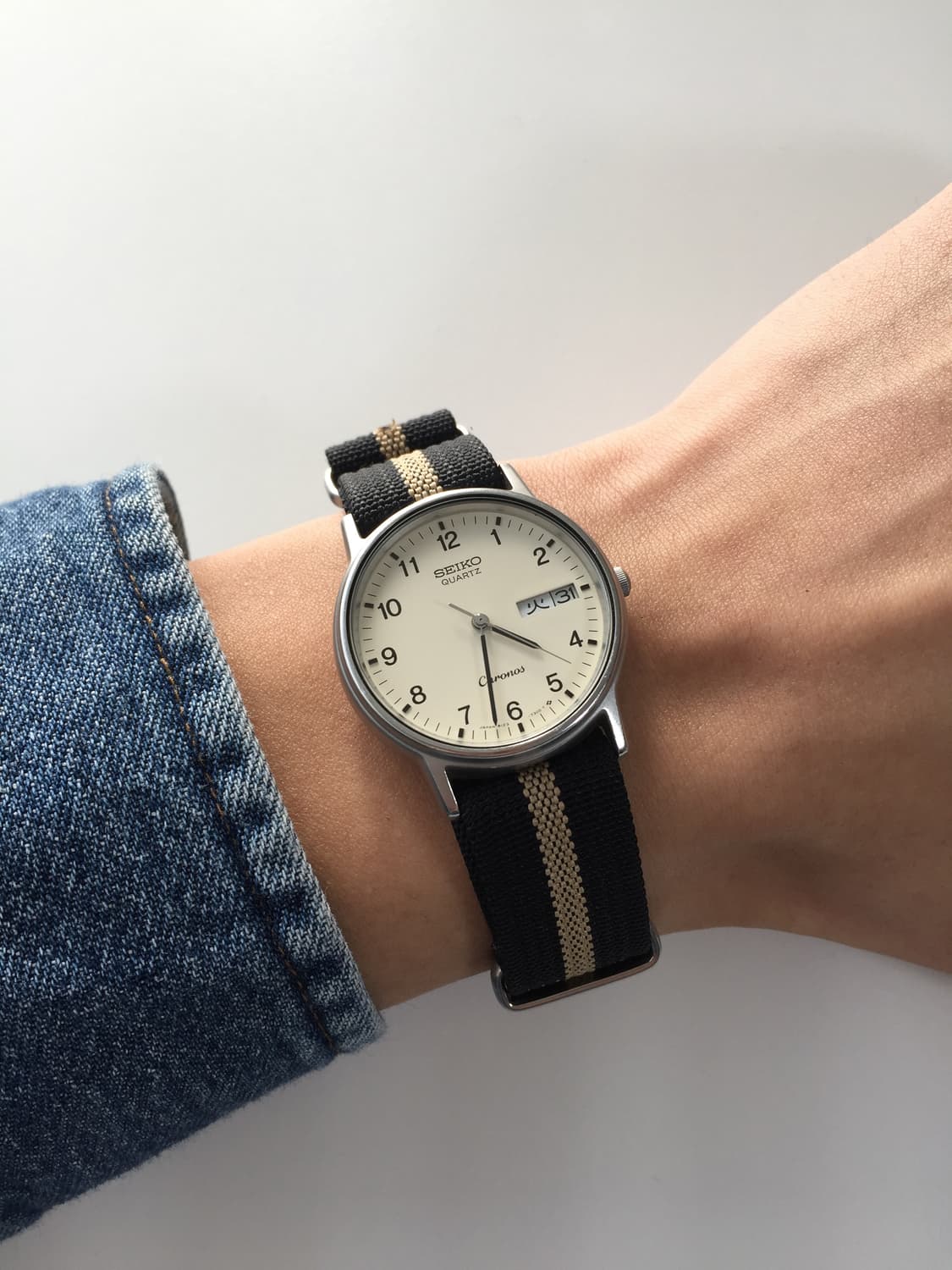 80s seiko chronos field  watch quartz 상품이미지1