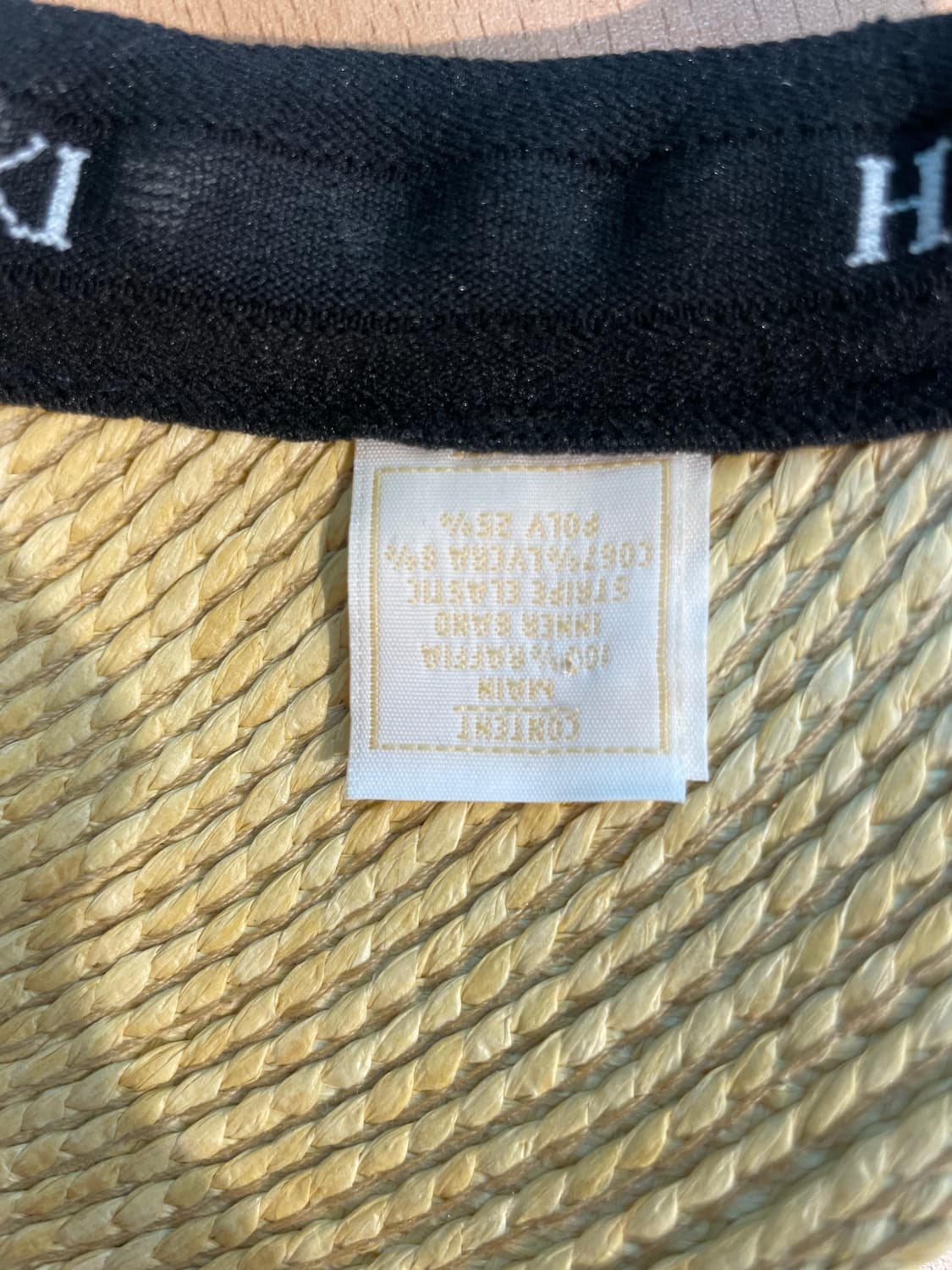 헬렌카민스키 비앙카 라피아 썬바이저 상품이미지4