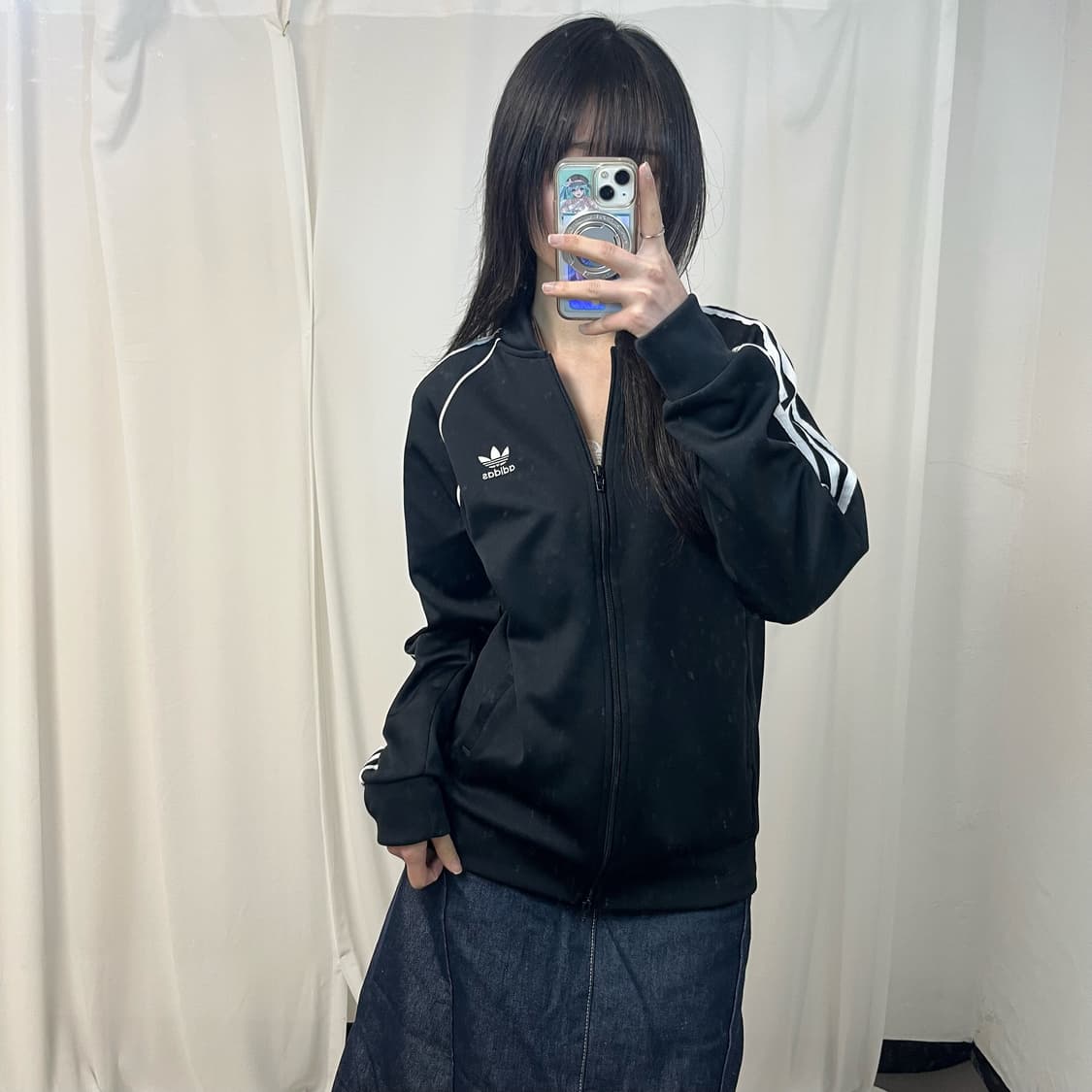 Adidas black Superstar jersey 상품이미지1