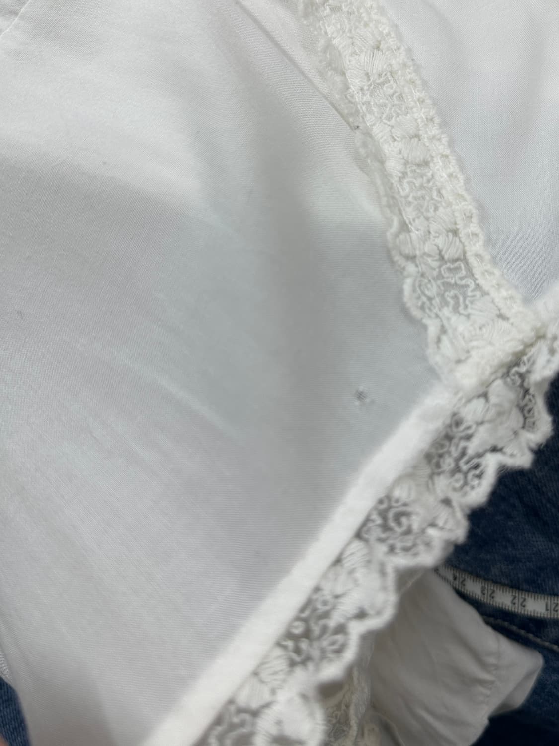 🍩하구미의 도넛 가디건 코디세트🍩 그런지 모리걸 레이어드 데님 스커트 상품이미지5