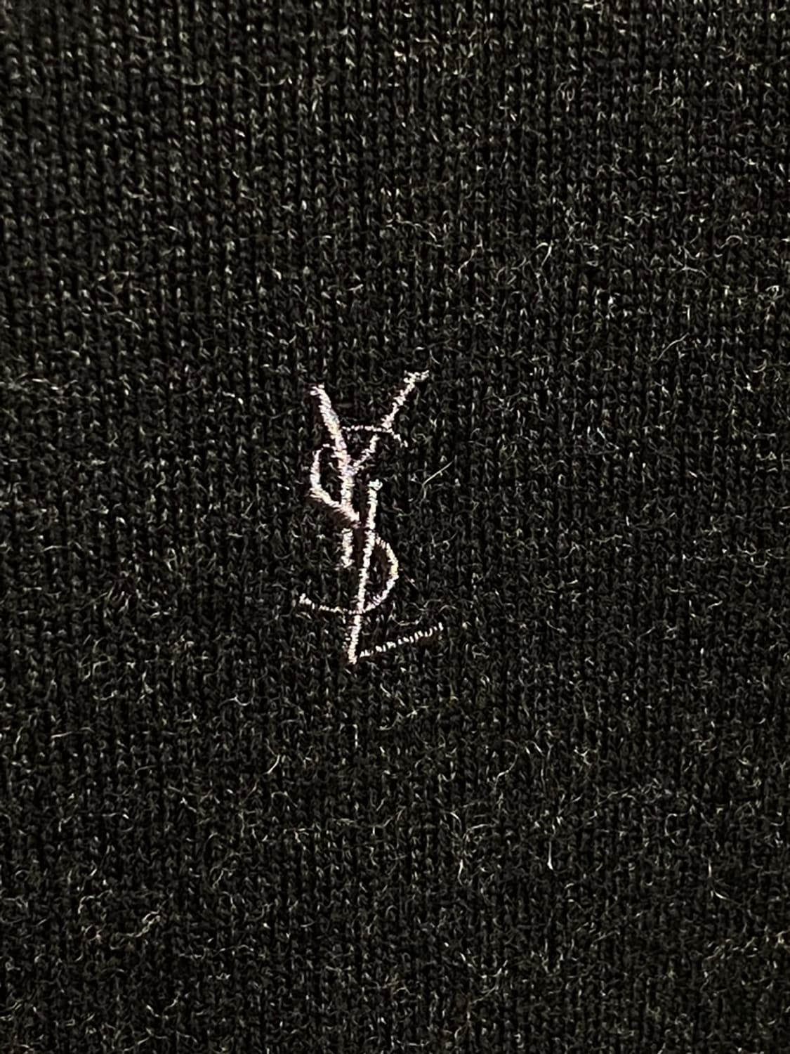 입생로랑 블랙 터틀넥 니트 상품이미지4