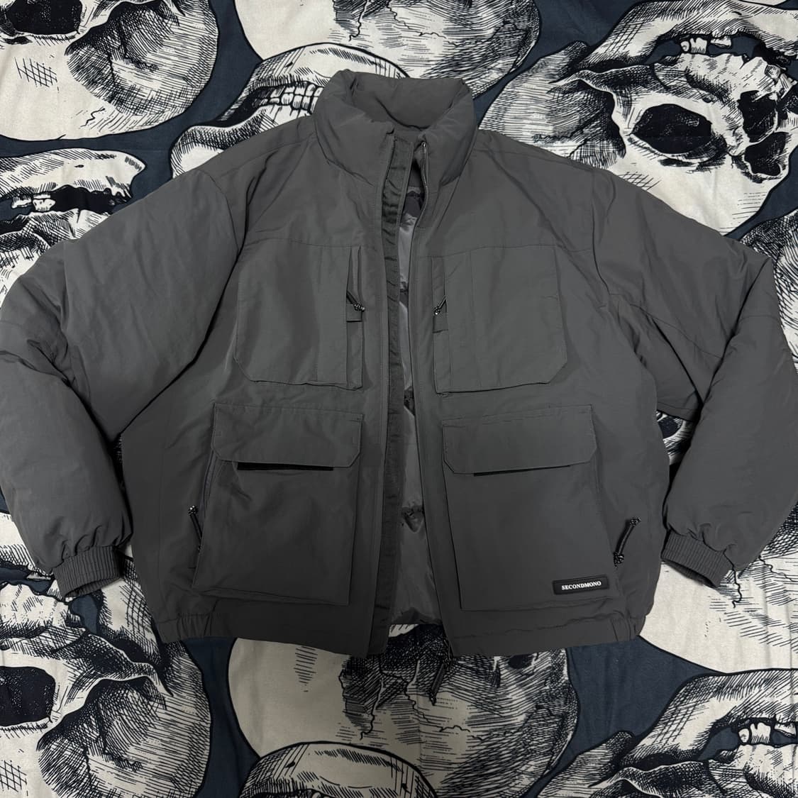 세컨드모노 포켓 패딩 점퍼 S사이즈  상품이미지1