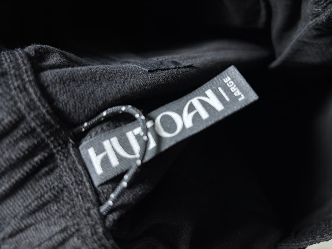 후톤 자가드 루거 팬츠 블랙 코듀로이 상품이미지7