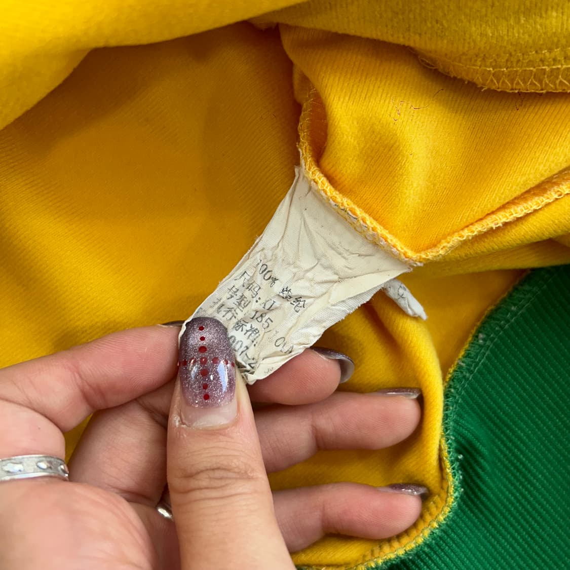 Puma 퓨마 jamach 옐로우 그린 배색 져지  상품이미지7