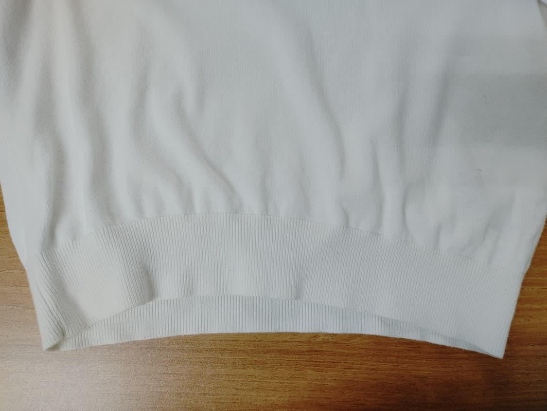 TOMMY HILFIGER 타미 힐피거 투컬러라인 면니트라운드티
 상품이미지6