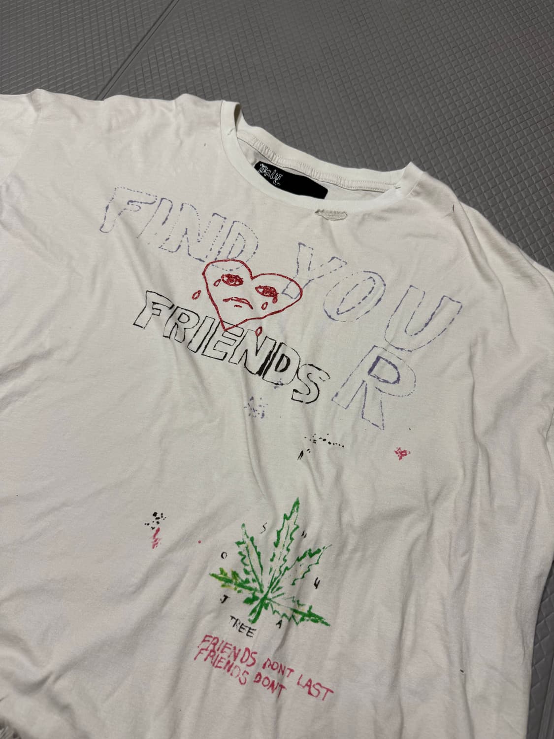 (XL) 팔리 할리우드 Find your friend (FYF) 티셔츠  상품이미지2