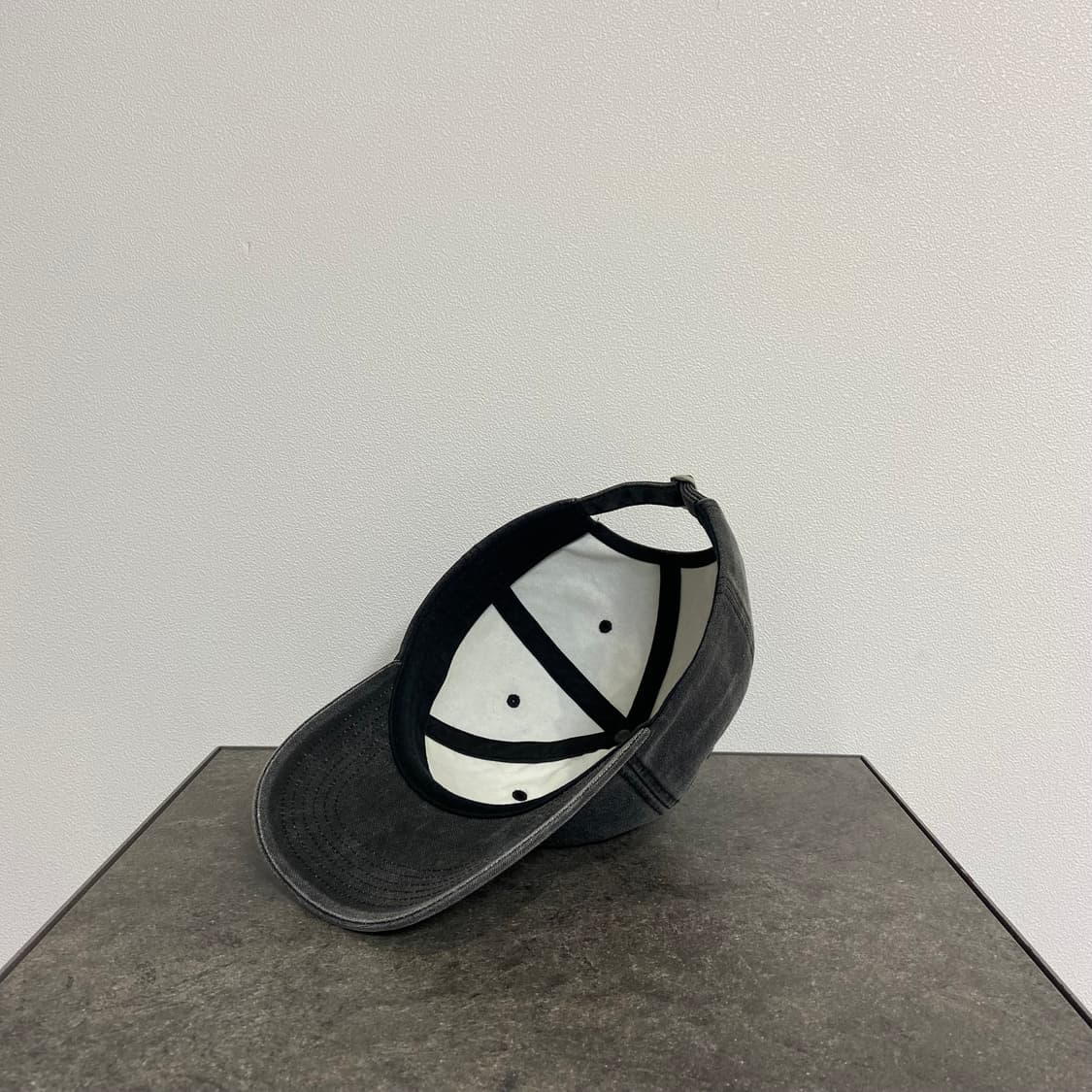 (OS) 슈프림 6패널 볼캡 모자 피그먼트 블랙 상품이미지6