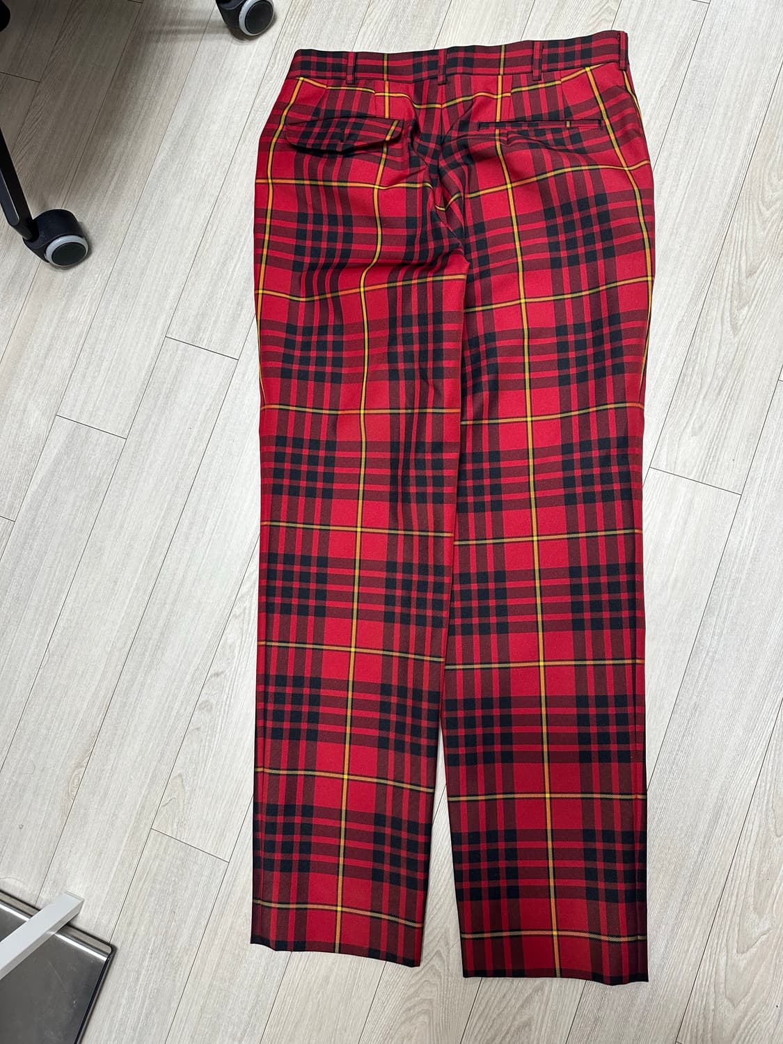 꼼데가르송 옴므플러스 타탄체크 팬츠 상품이미지2