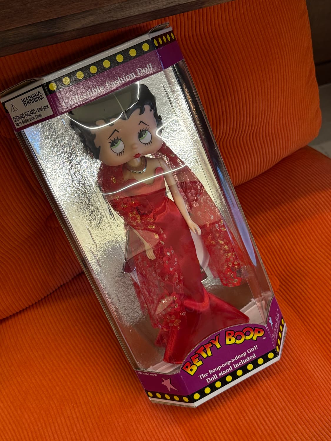 Betty Boop 빈티지베티붑 (레드드레스 박스 포함 36cm) 상품이미지9