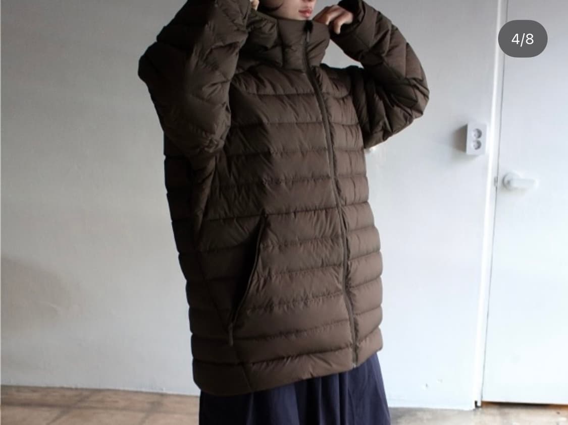 덕다운 후디 패딩 상품이미지4