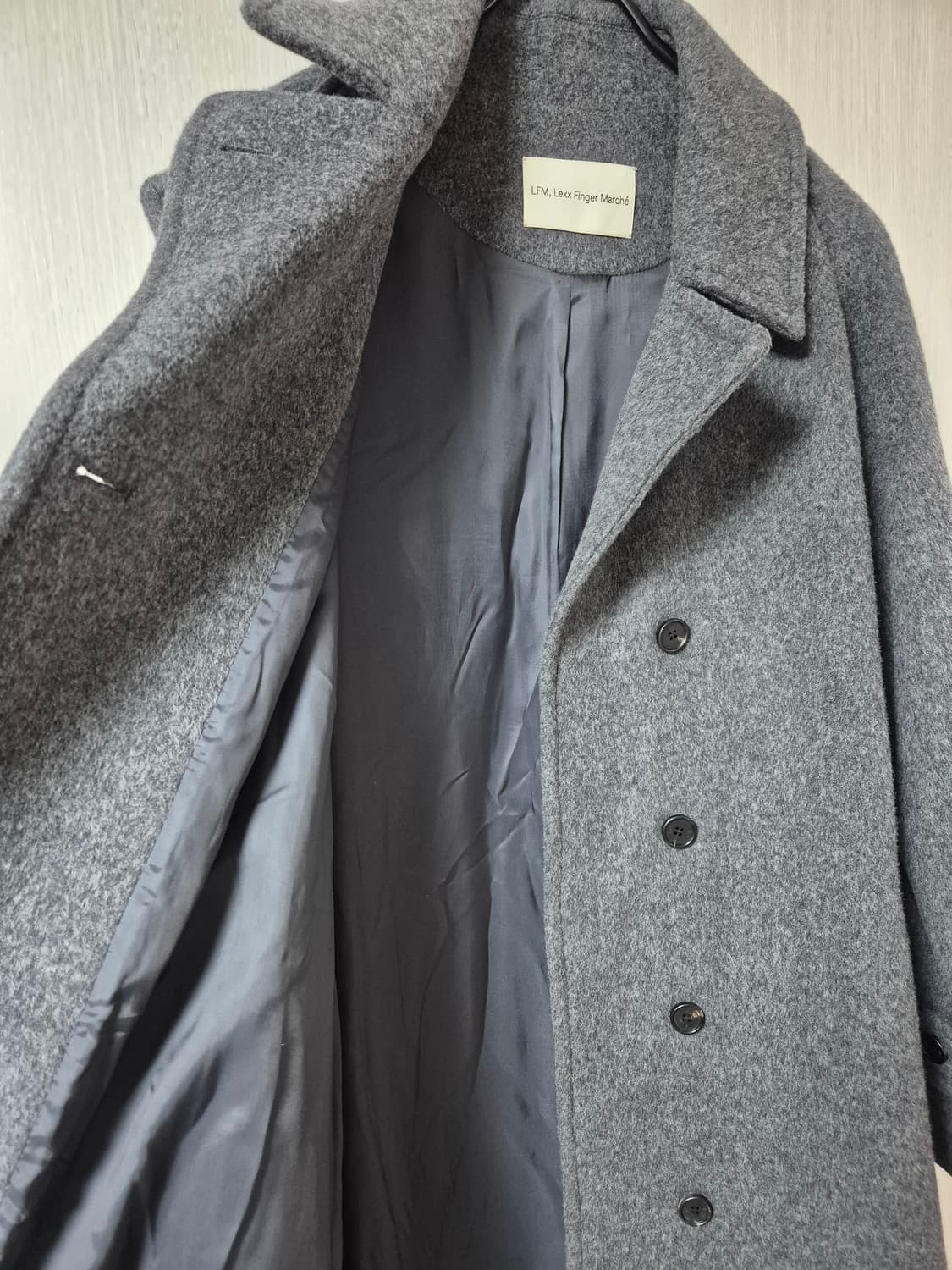 LFM 렉스핑거마르쉐 나그랑 울코트 롱코트 엘에프엠 상품이미지5