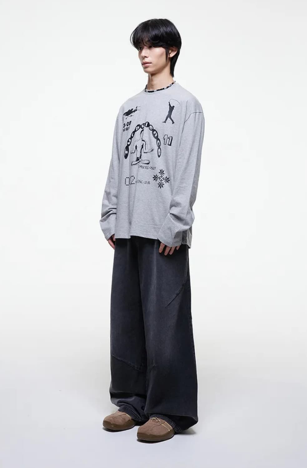 더콜디스트모먼트 TCM hooking club long sleeve 상품이미지4