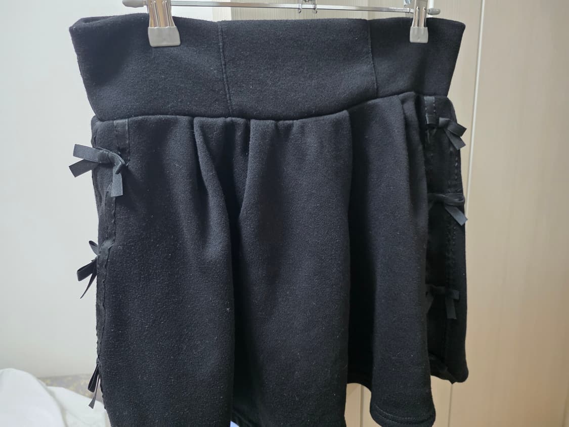 디마럽 디어 마이 러브 로즈 스웨트 미니 플레어 스커트 상품이미지3