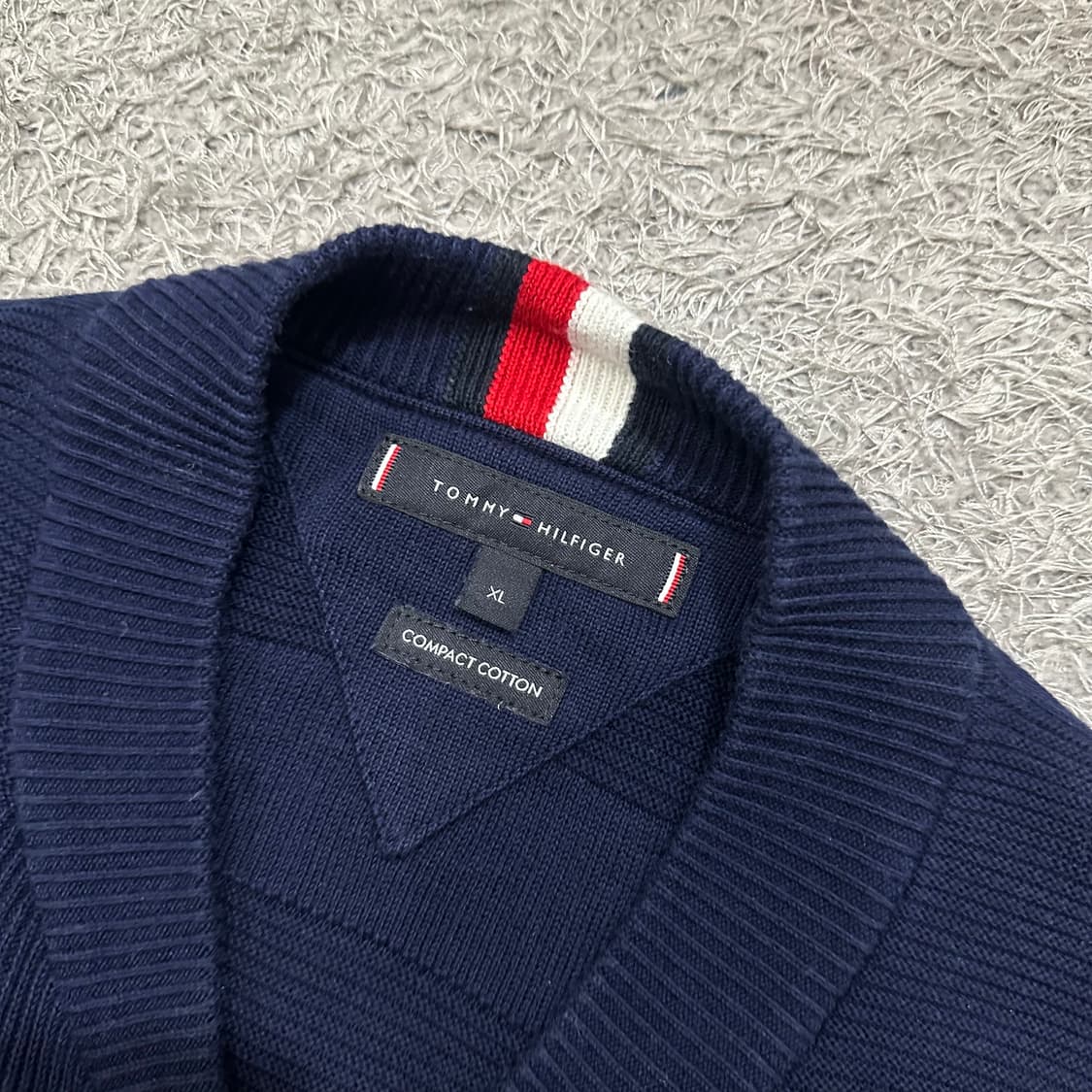 [105] 타미힐피거 니트집업 상품이미지3