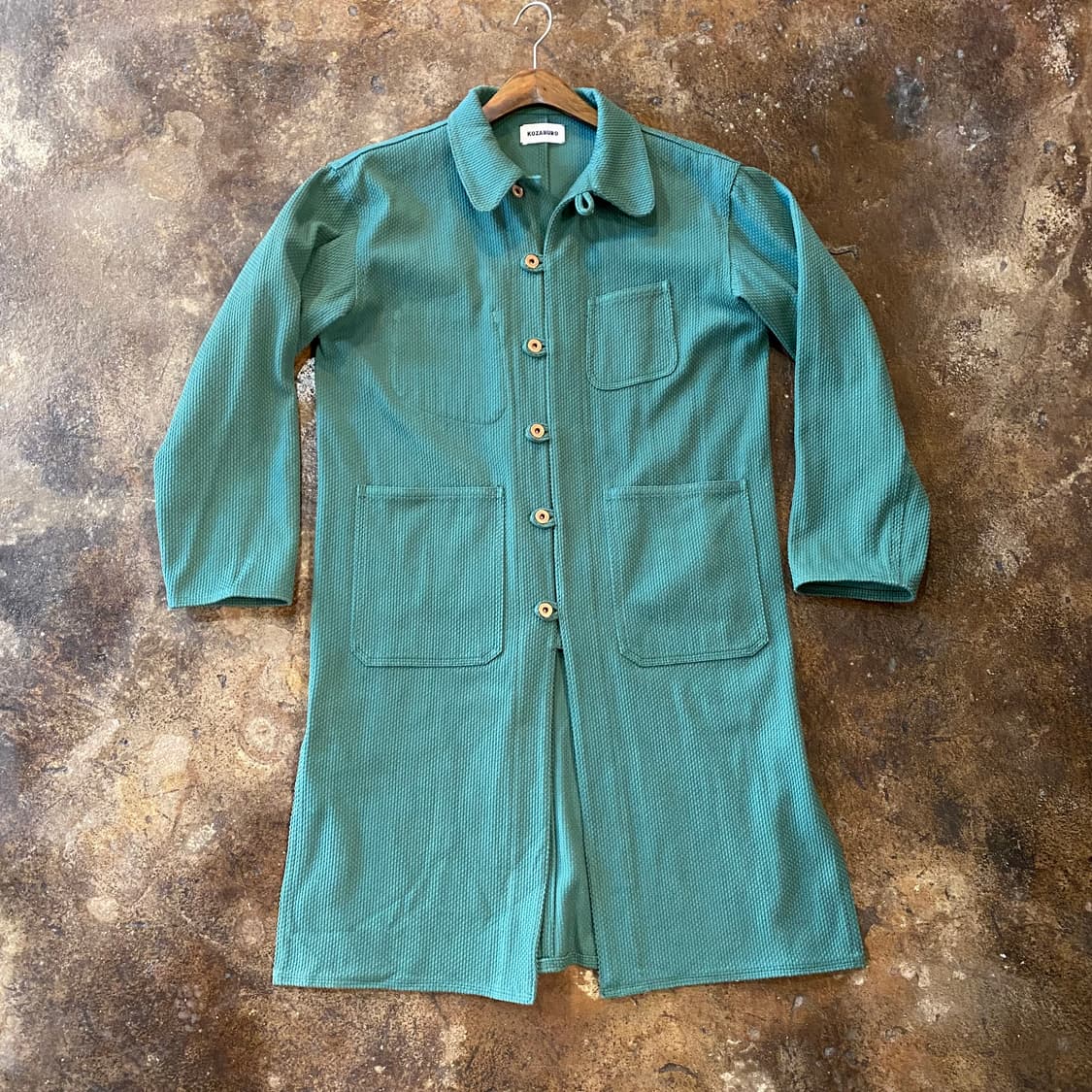 (2) KOZABURO 코자부로 사시코 롱 자켓 상품이미지1