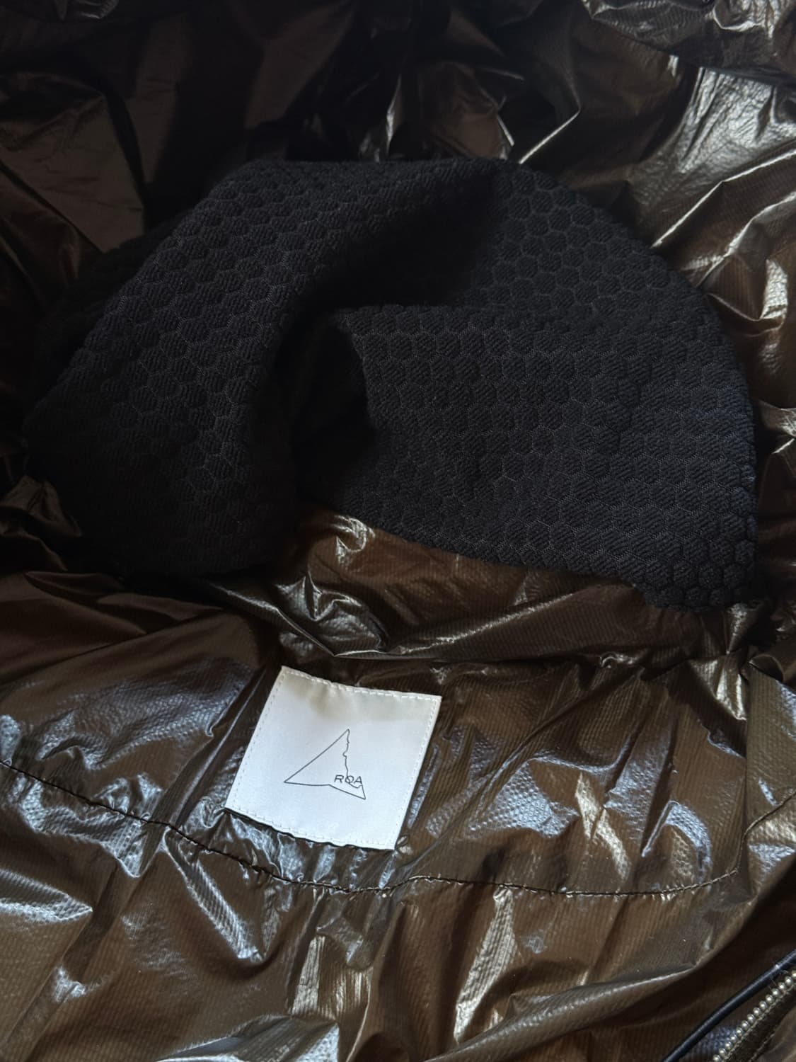 로아 큐브 패딩 올리브 상품이미지8