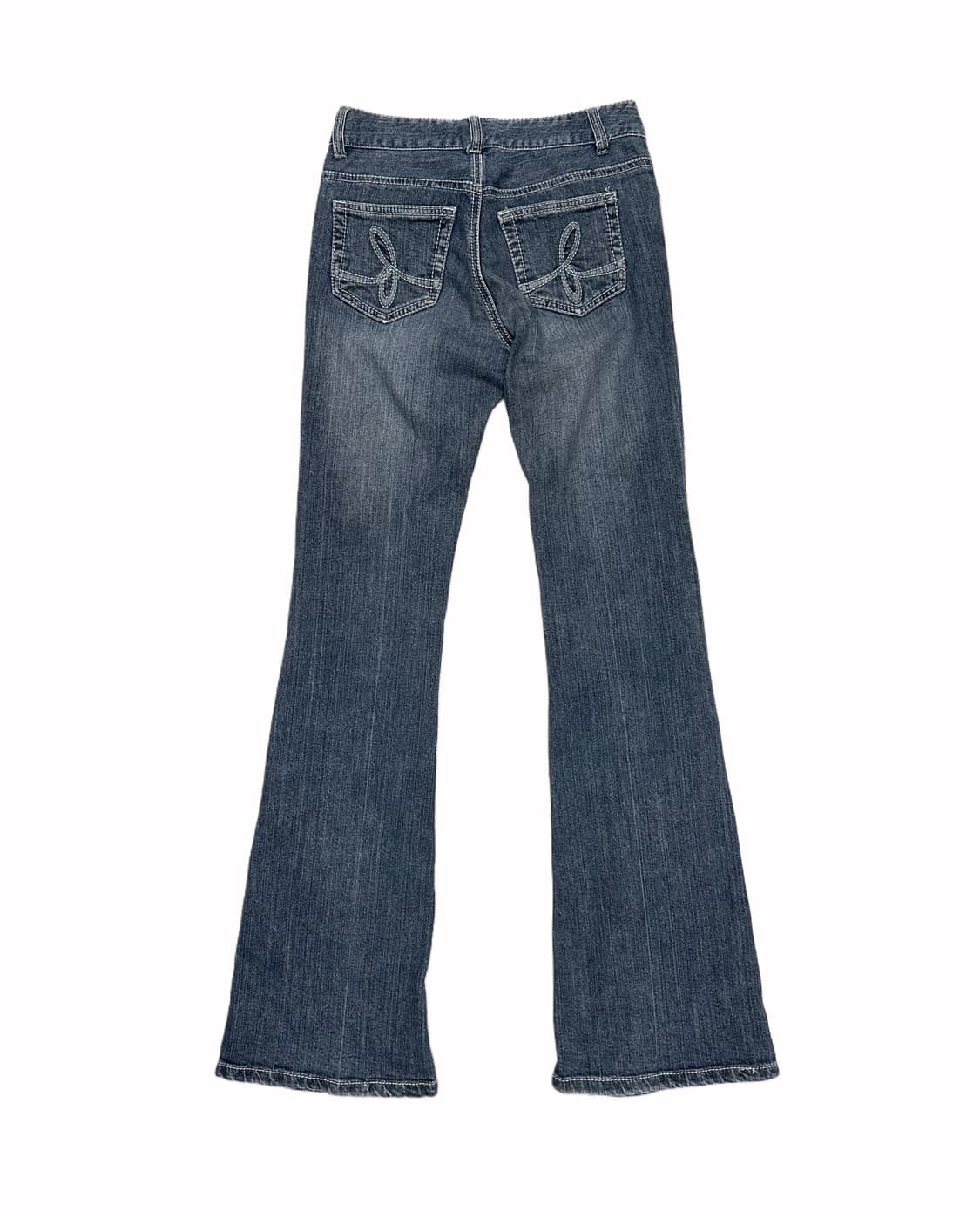 cubic button low-rise boots-cut jean 상품이미지4