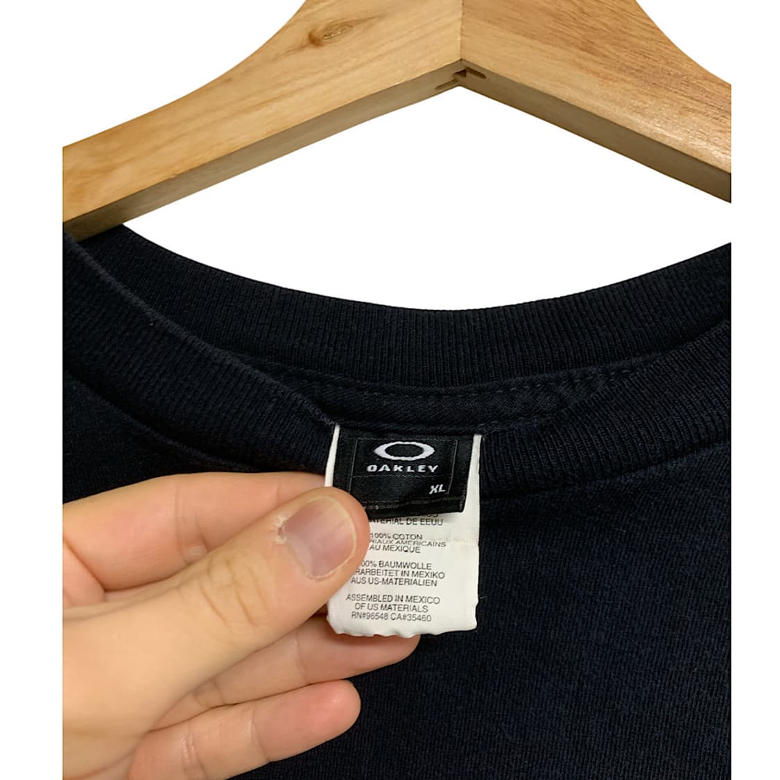 90s 오클리 빈티지 롱슬리브 티셔츠 XL 상품이미지2