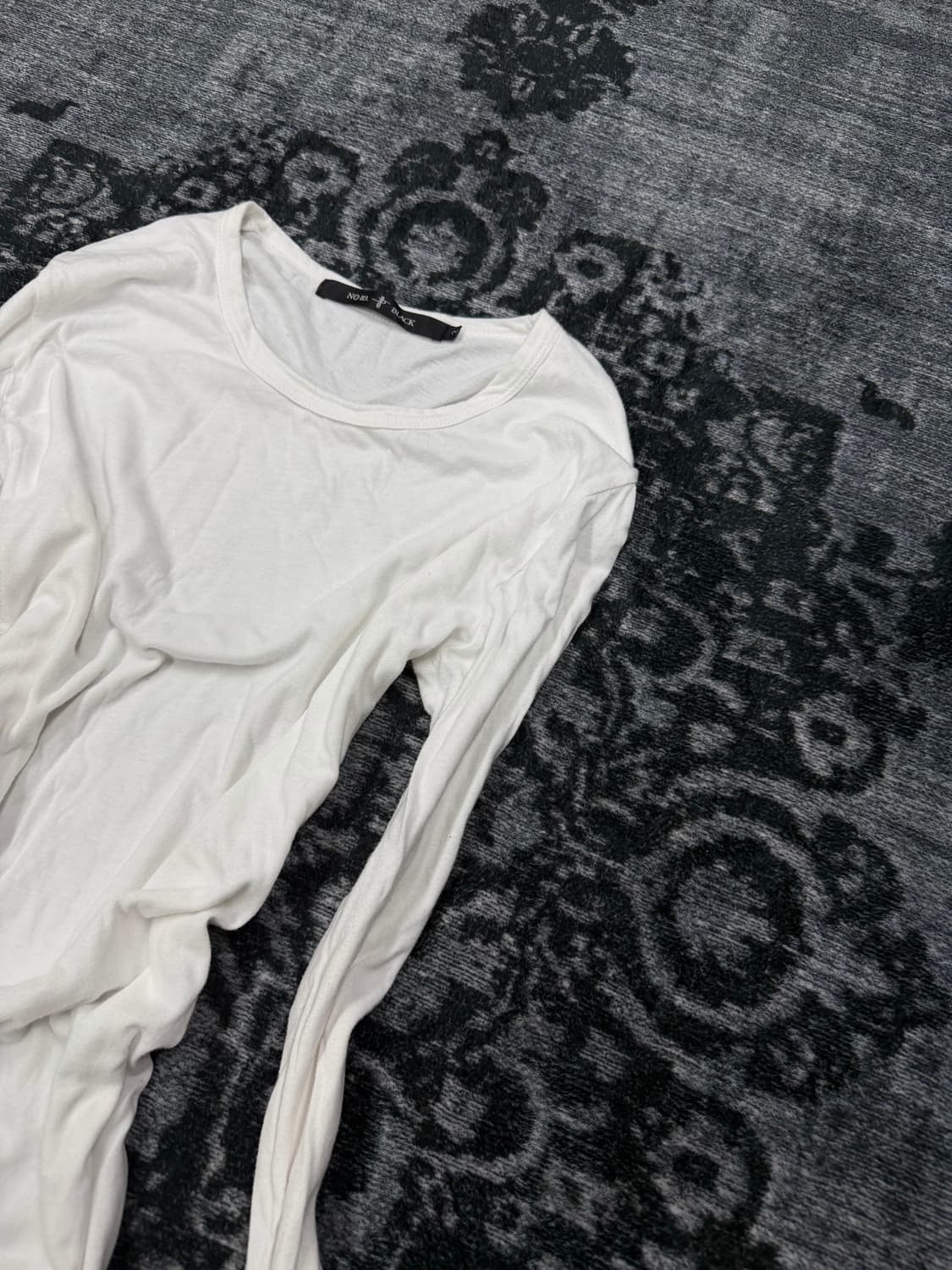 No id asymmetry ghost cut sew 상품이미지4