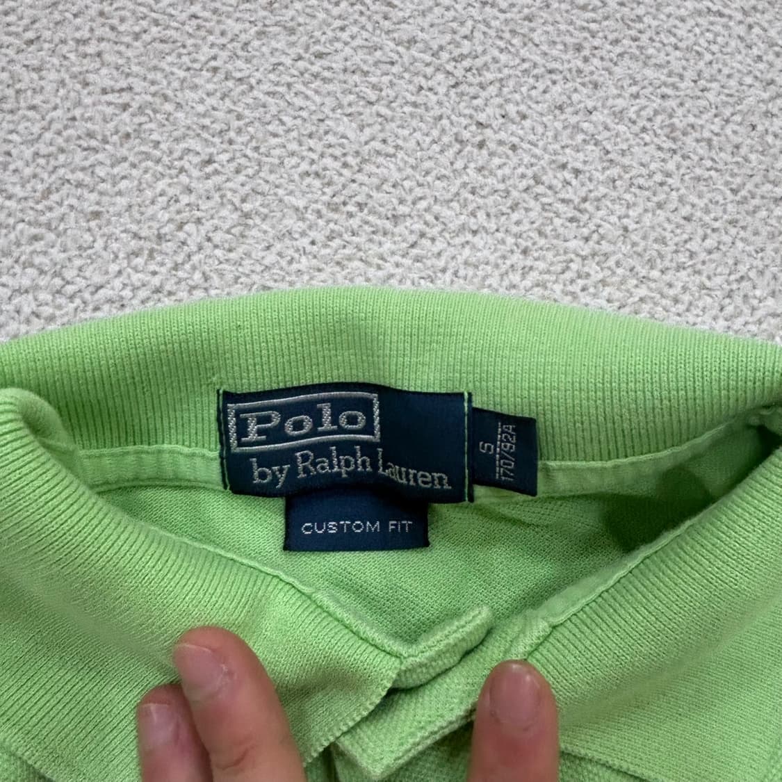 S 폴로랄프로렌 빅포니 반팔 카라 티셔츠 0410E 상품이미지3