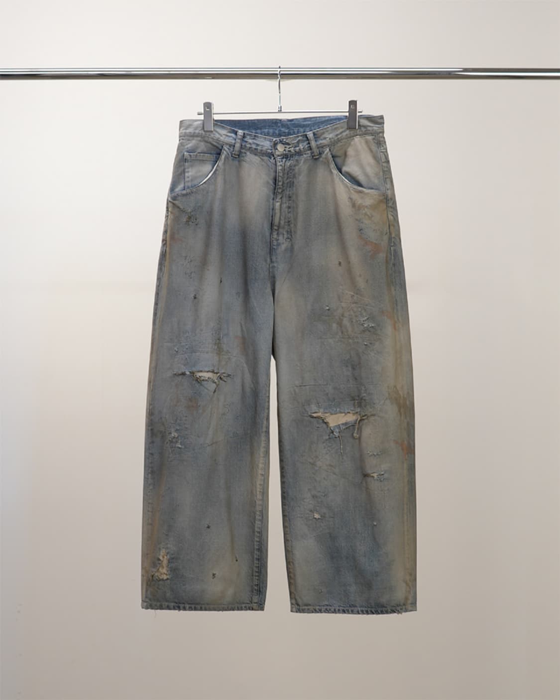 안셀름 #4 AGING01 PANTS - Indigo 상품이미지9