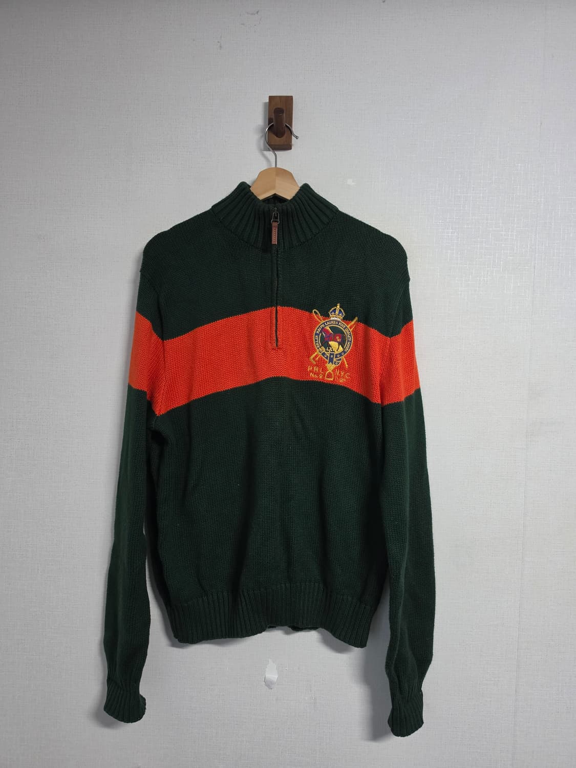 폴로 랄프로렌 하프 집업 니트M 상품이미지1